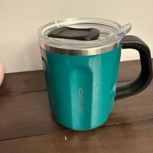 Teal Insulated Mug with Lid